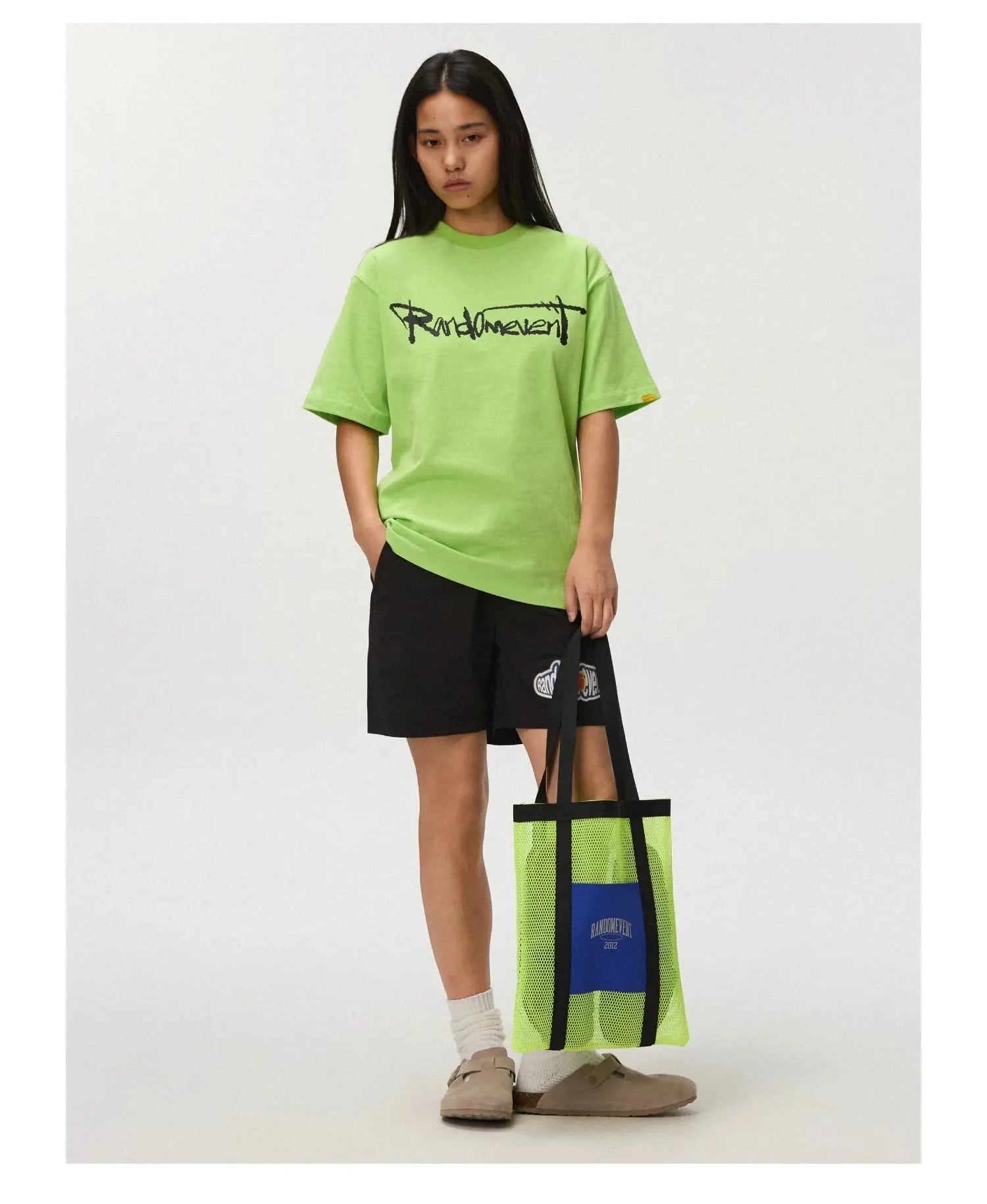 Graffiti Print Crew Neck T-Shirt Randomevent
