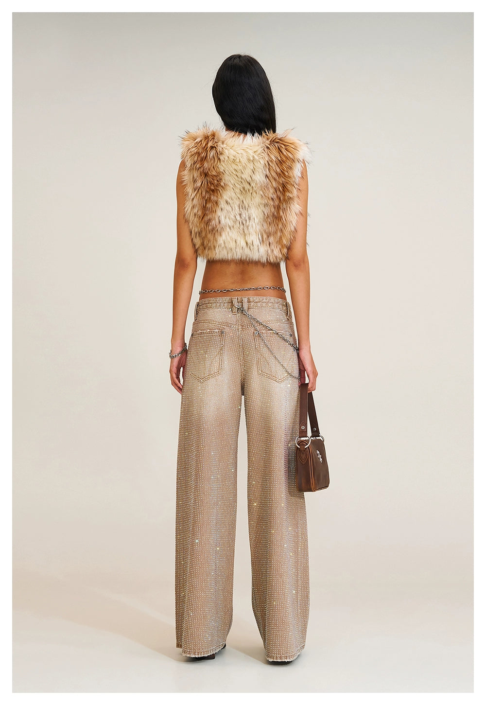 COMPASS Prairie Faux Fur Vest - CHINASQUAD