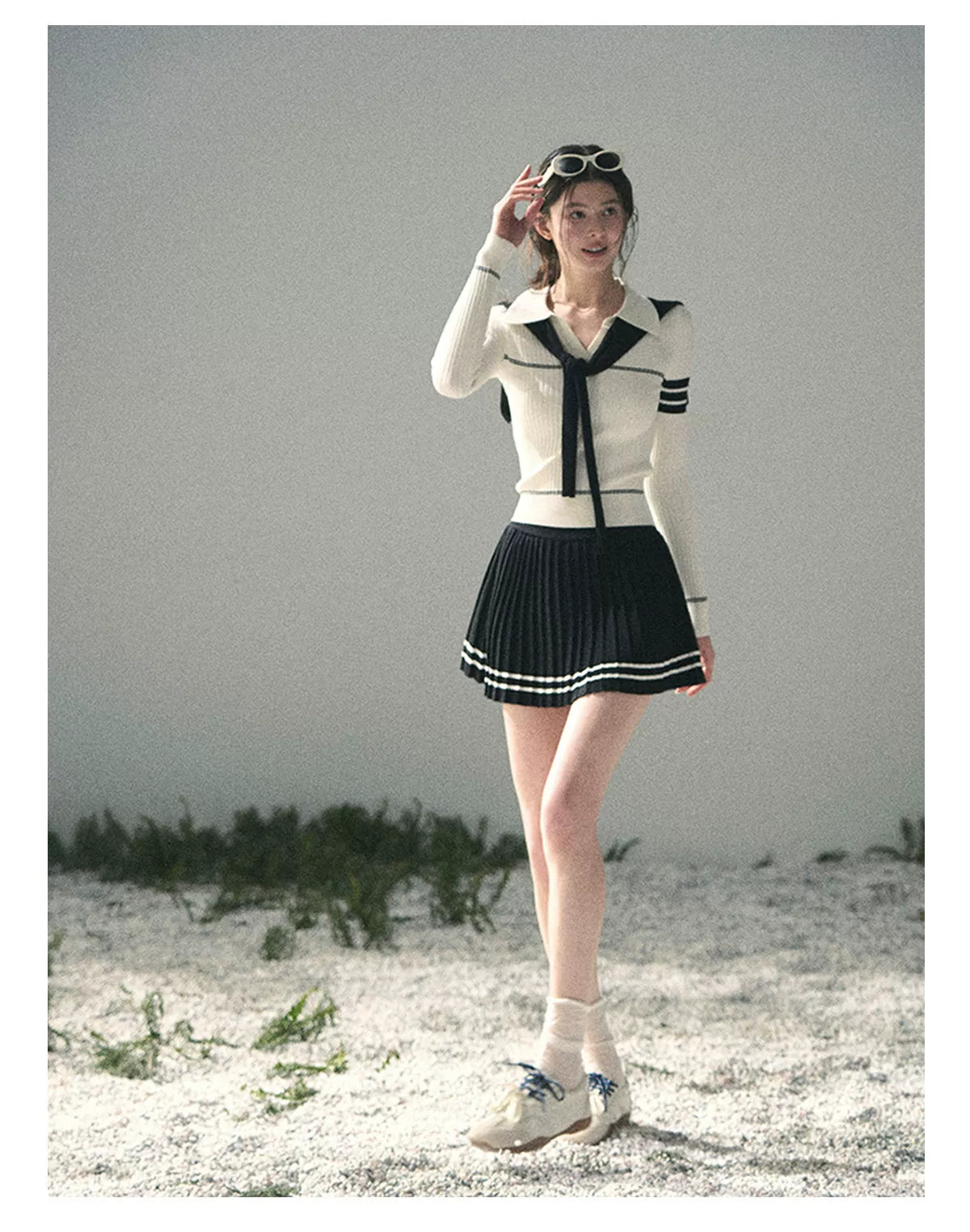 Delhi Academy Polo Knit Set