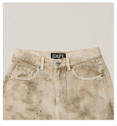 Wild Diamond Handcrafted Wide-Leg Denim Pants - CHINASQUAD