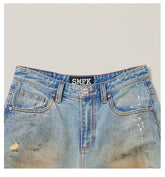 Origin of Wildness Wide-Leg Denim Pants - CHINASQUAD