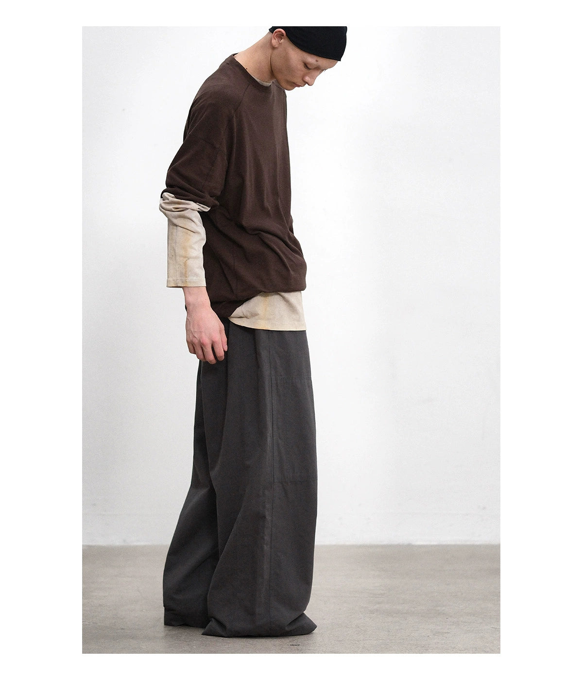 SS25 Linen-Blend Oversized T-Shirt - CHINASQUAD