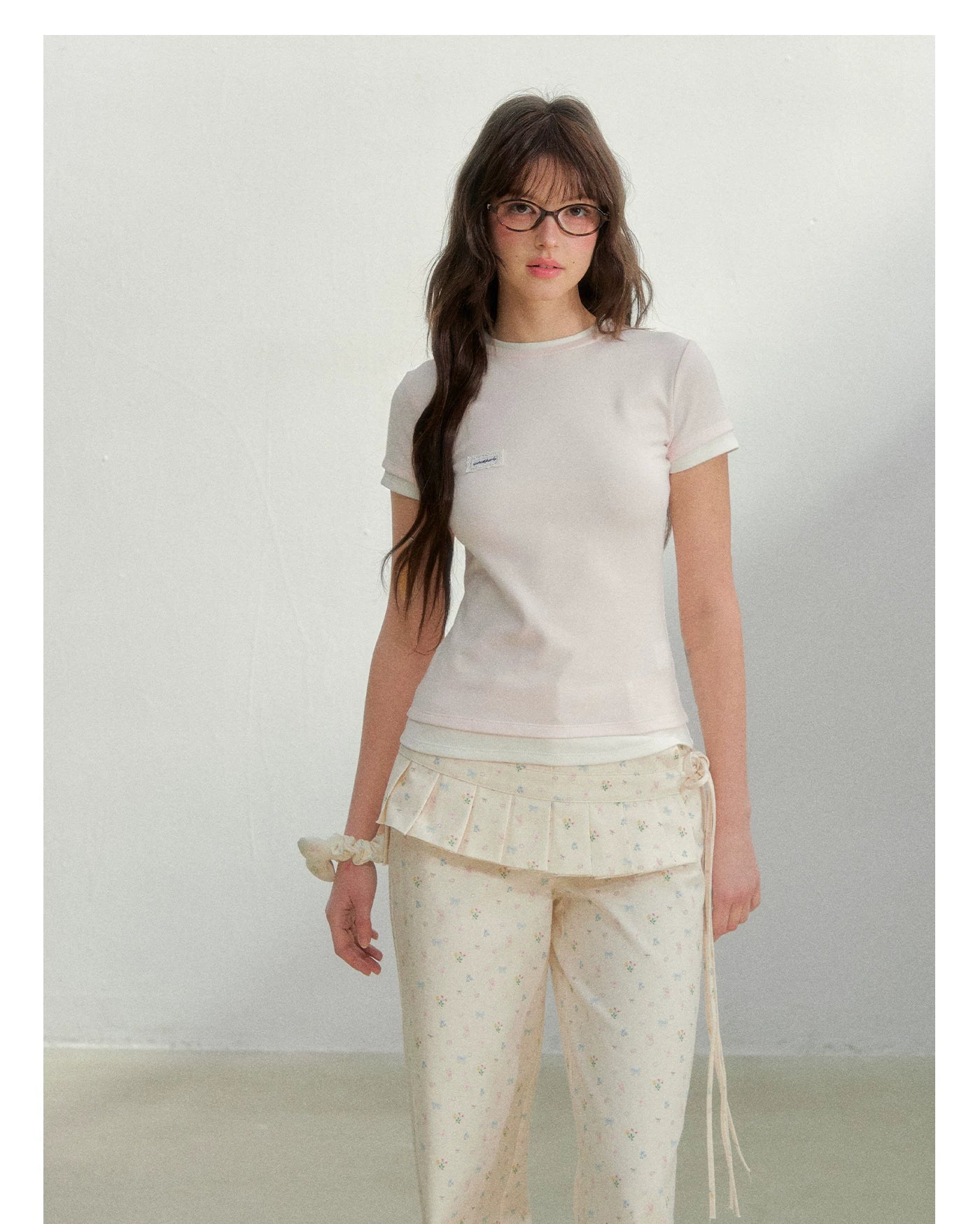 Oxygen Cotton Contrast Trim Slim Fit Tee