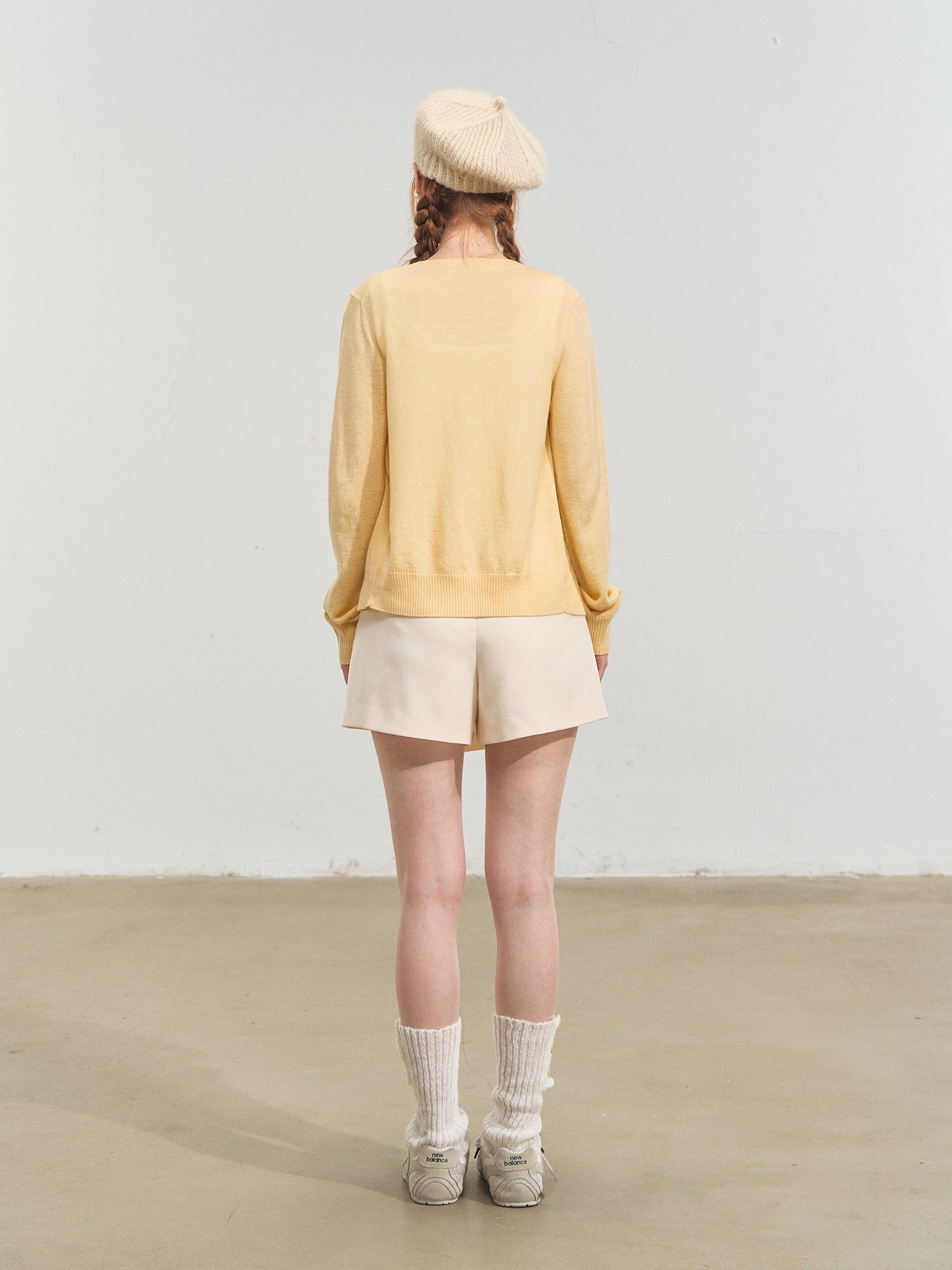 Fun Flower Fake Two-Piece Skort