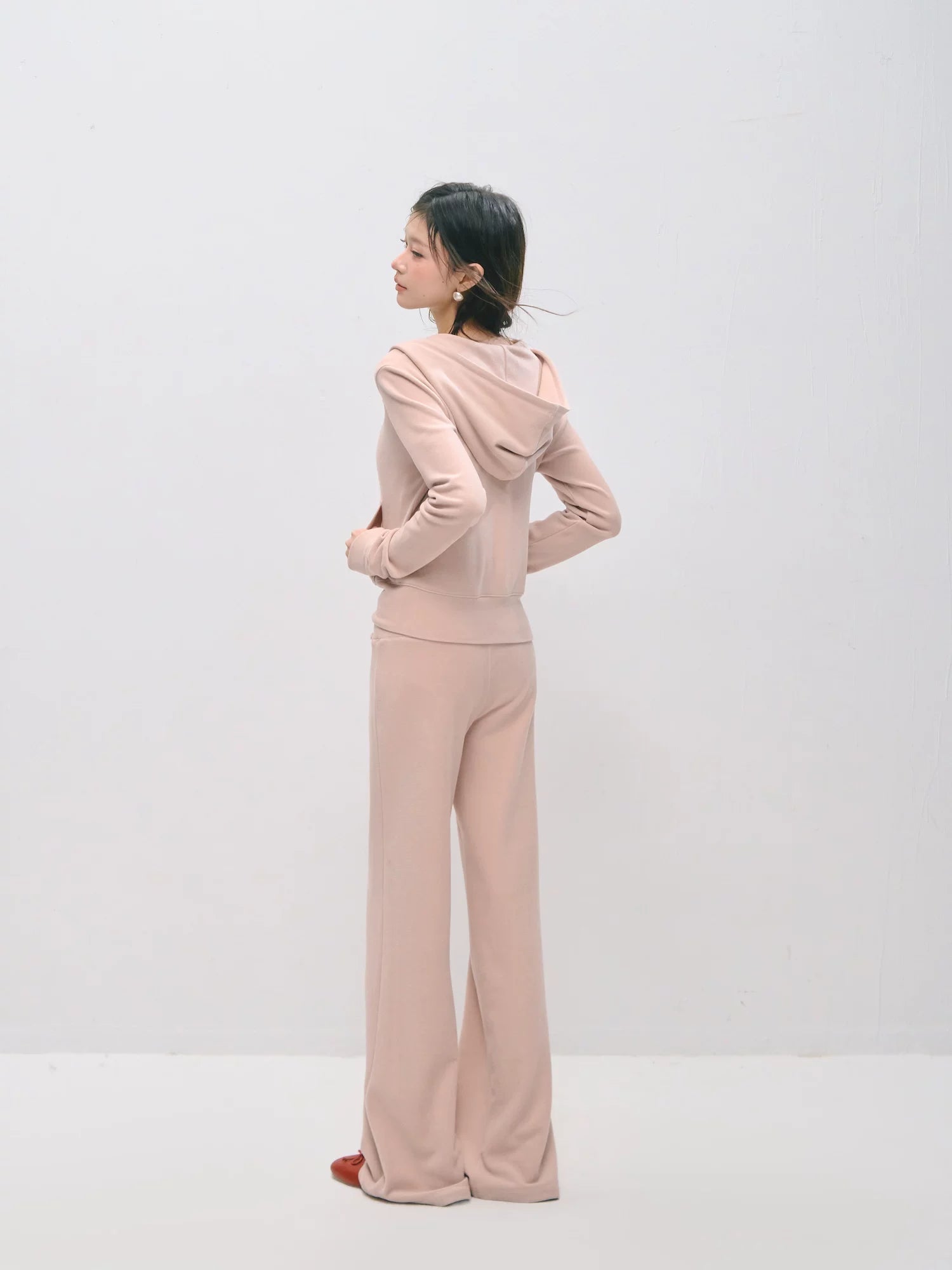 Hooded Sweatshirt & Relaxed Sweatpants Set