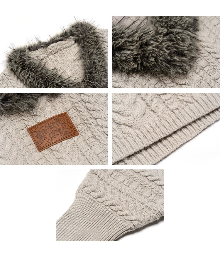 Wool-Blend Batwing Sweater