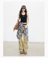 Ruched Cargo Pants - CHINASQUAD