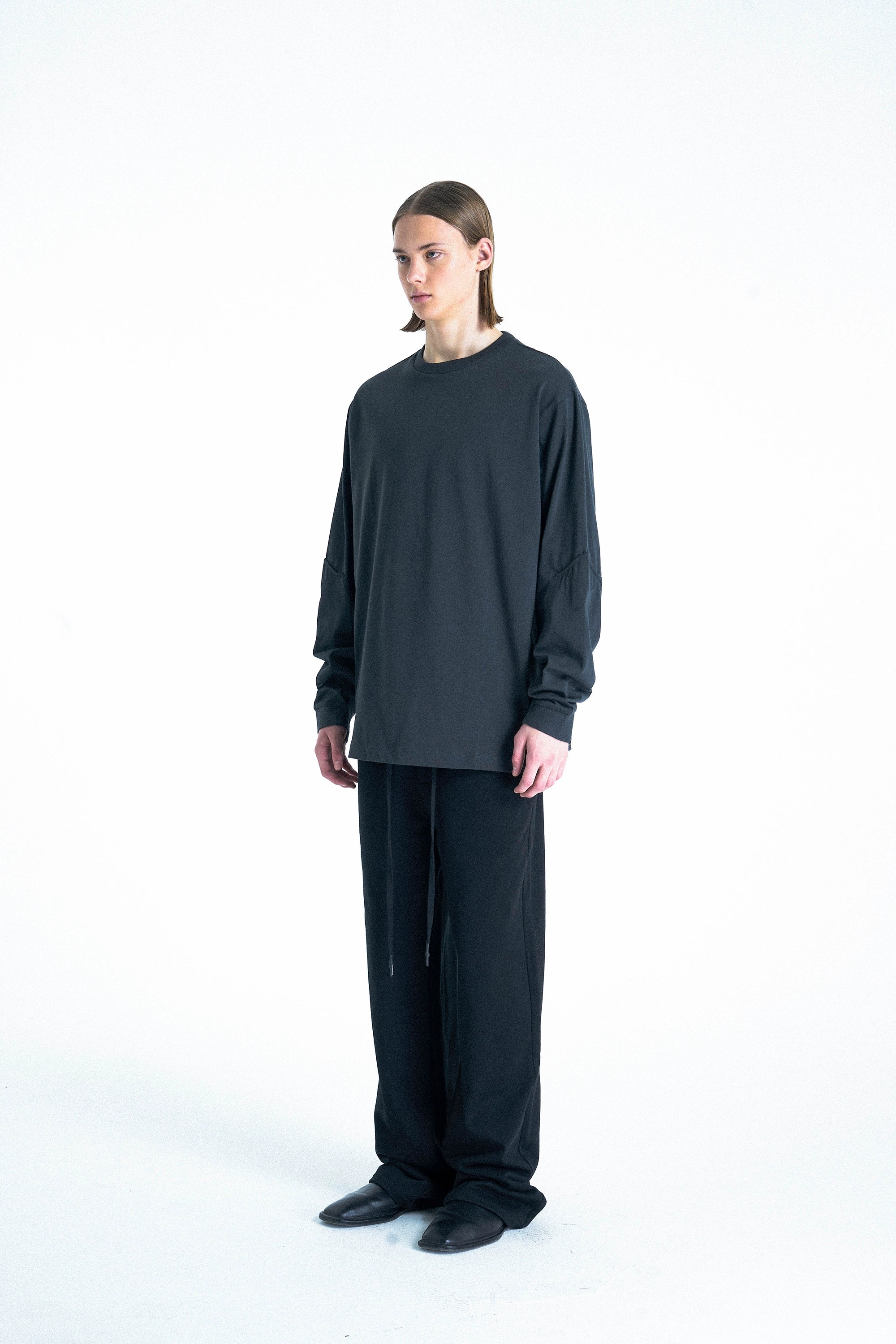 Disjointed Structure Long Sleeve T-Shirt - CHINASQUAD