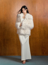 Large Lapel Faux Fur Coat - CHINASQUAD