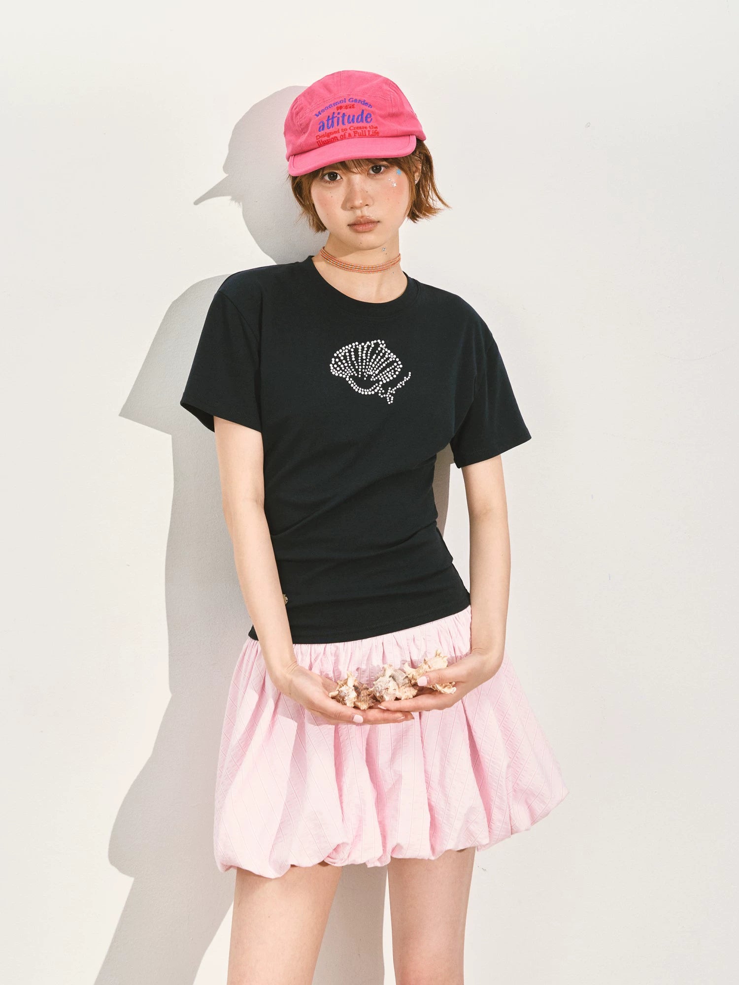 A-Line Bubble Pleated Short Skirt - CHINASQUAD