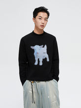 Printed Half-Turtleneck Thermal Base Sweater - CHINASQUAD