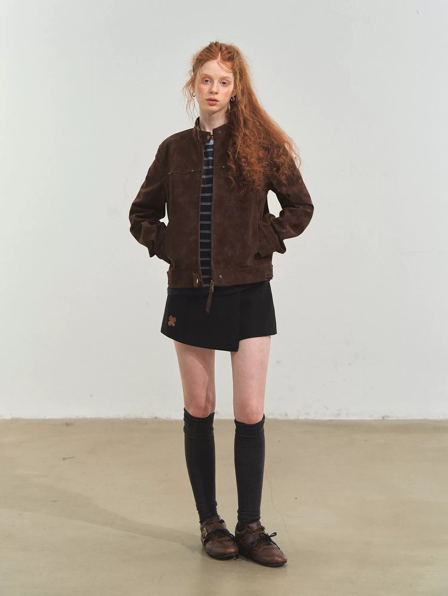 Vintage Distressed Moto Jacket - CHINASQUAD