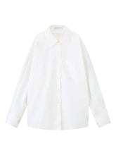 White Design Concept Fake Two-Piece Shirt - CHINASQUAD
