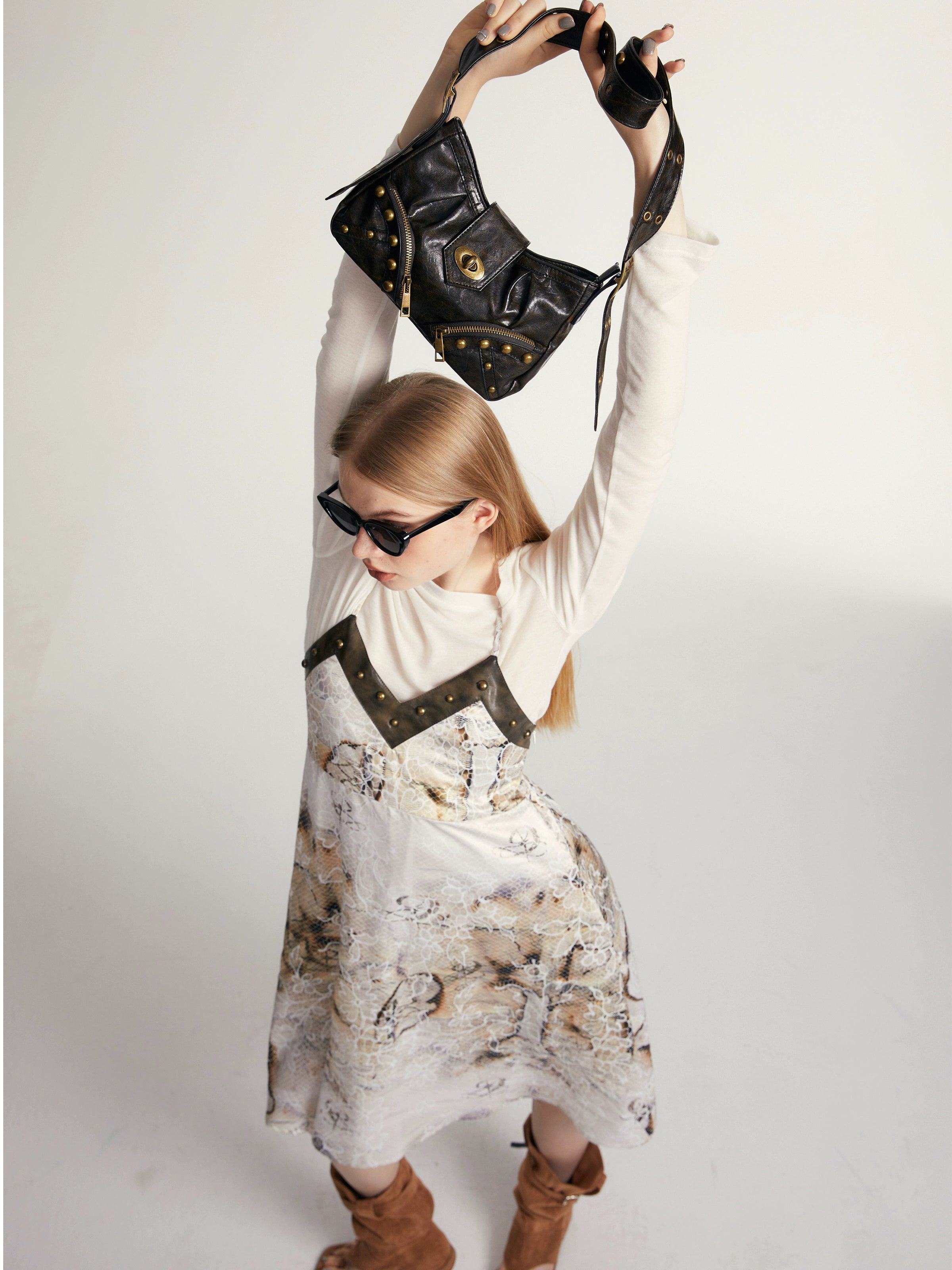 Y2K PU Shoulder Bag - CHINASQUAD