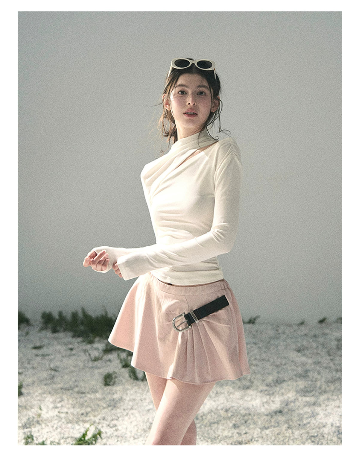 Tidal Breath Long-Sleeve Top