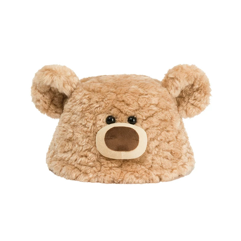 Cute Plush Bucket Hat