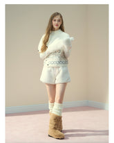 Fair Isle Cape Turtleneck - CHINASQUAD