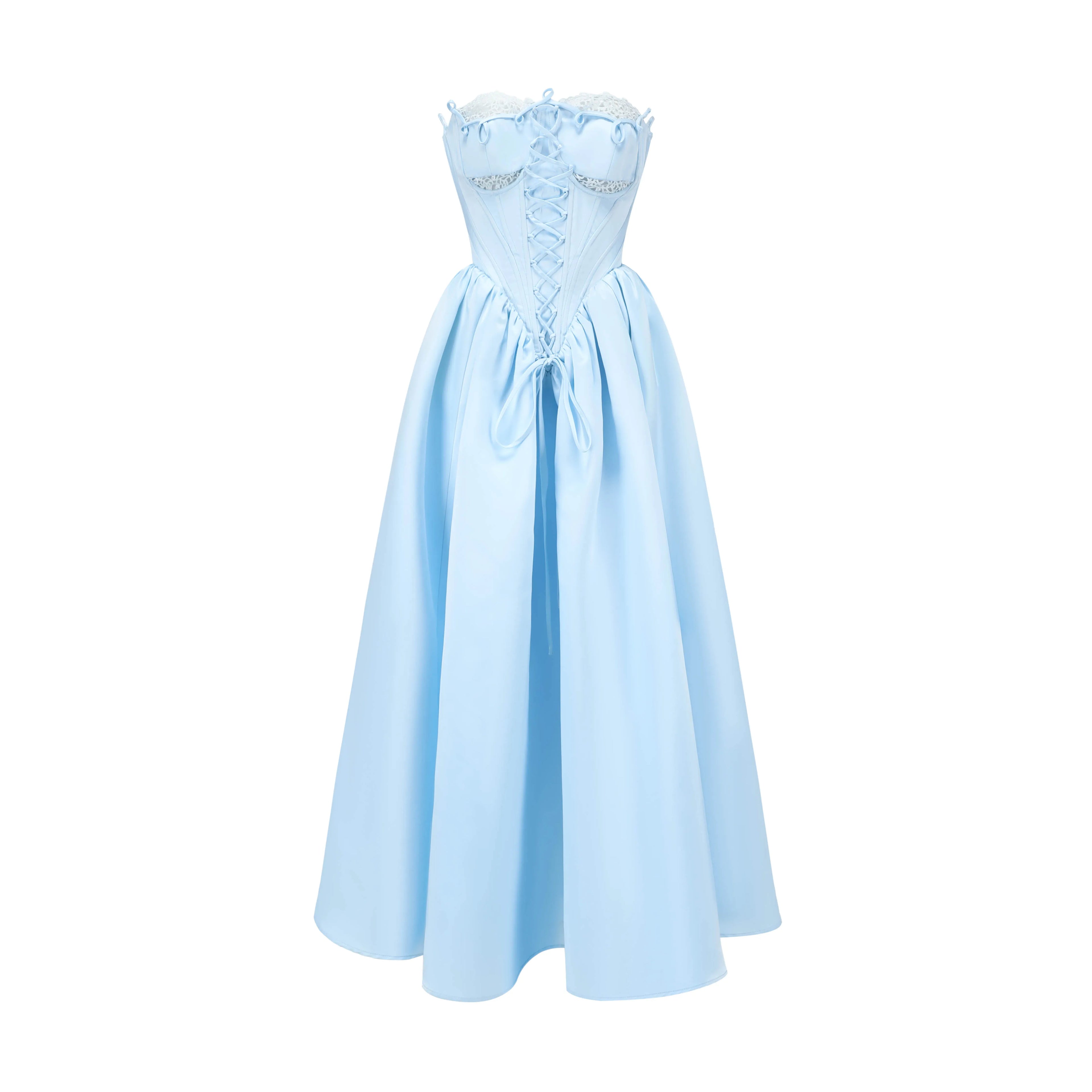 Cinderella Princess Satin Corset Gown