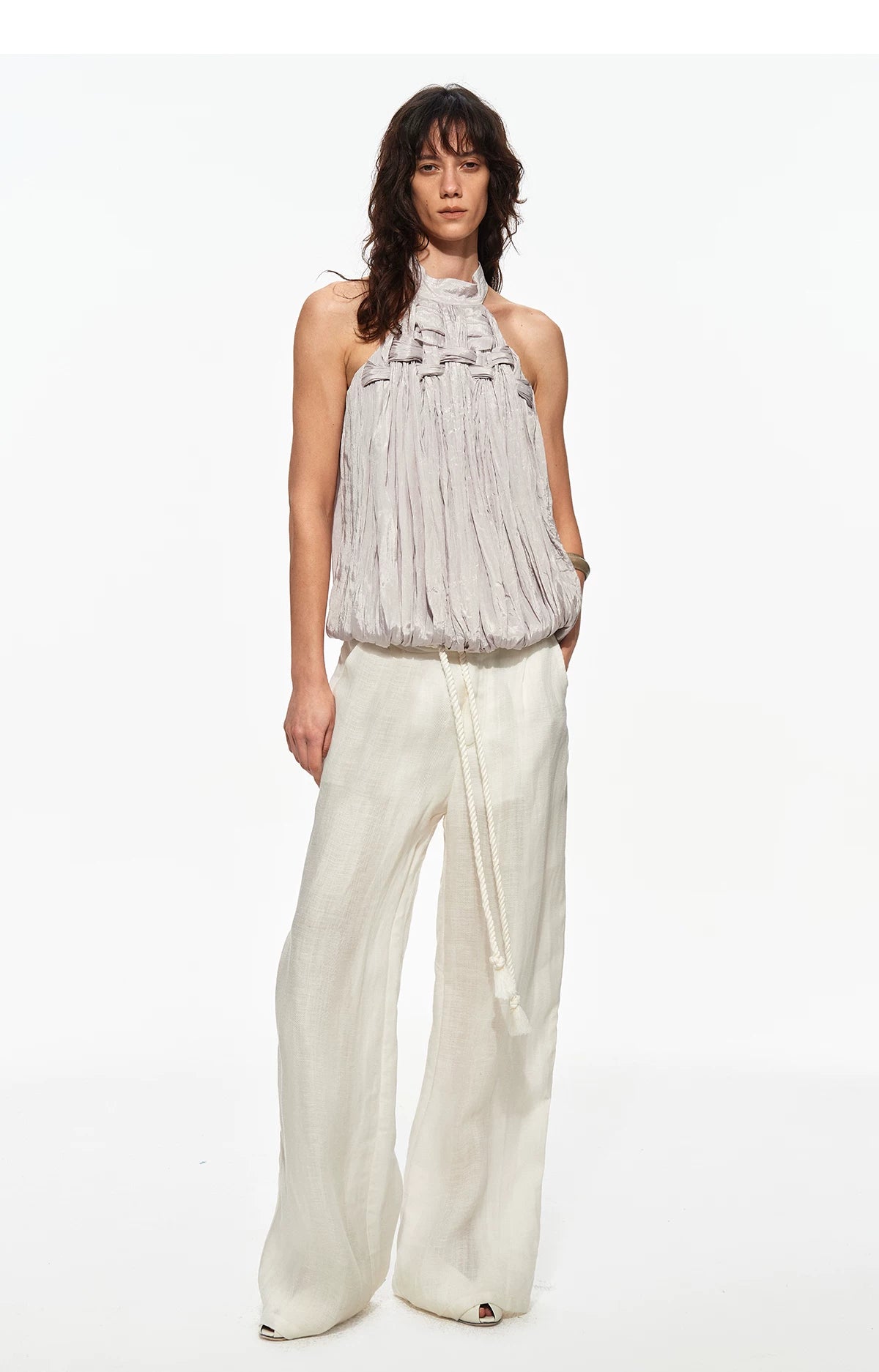 Handwoven Halter Bubble Tank