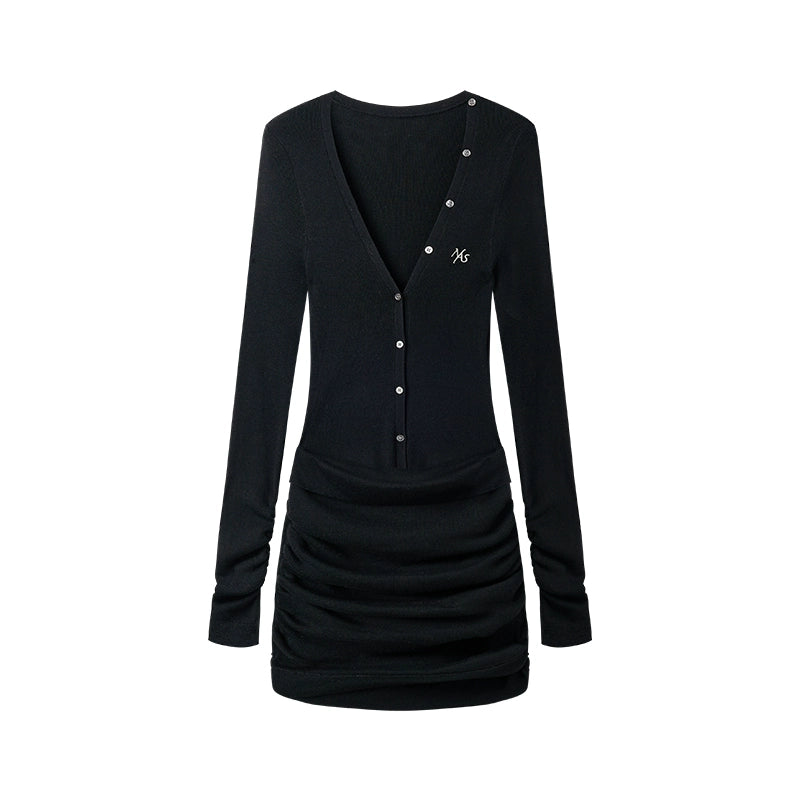 Uus Hourglass Knit Dress