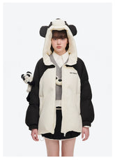 Panda Bear Puffer Jacket - CHINASQUAD