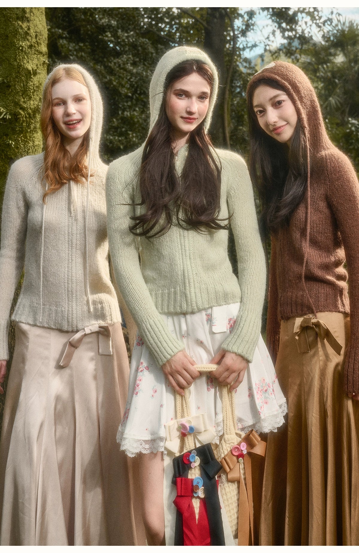 Cosagach Satin Glow Midi Skirt - CHINASQUAD