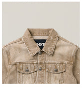 RAGE Wild Continent Handcrafted Denim Jacket - CHINASQUAD