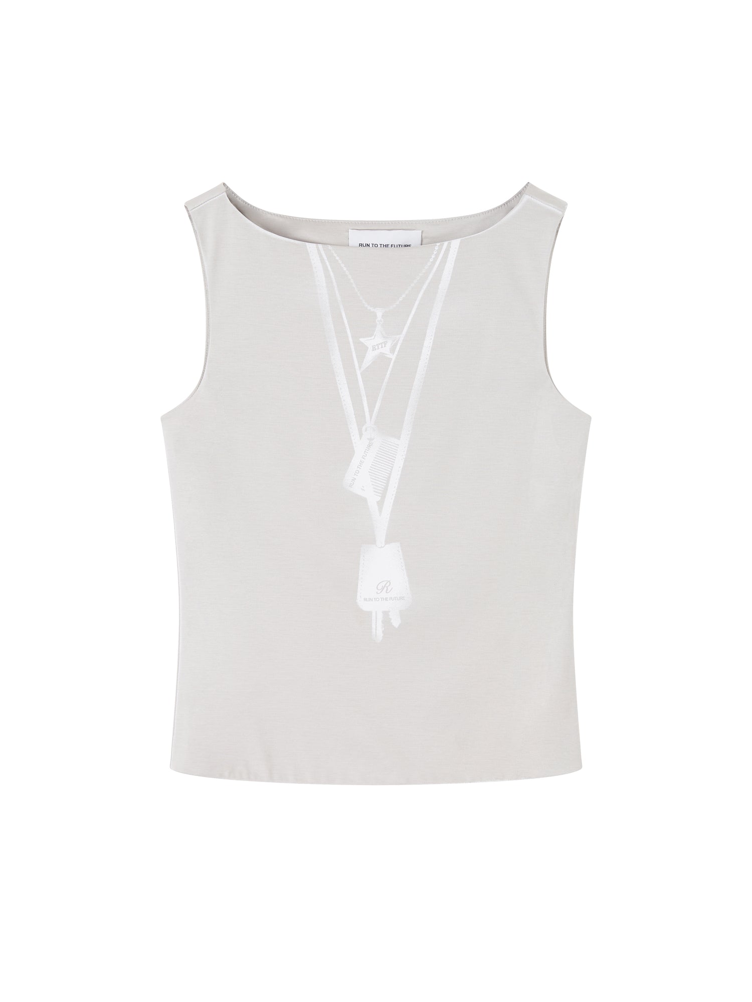 Gray Digital Print Vest - CHINASQUAD