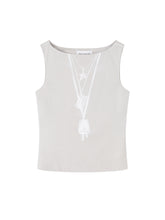 Gray Digital Print Vest - CHINASQUAD