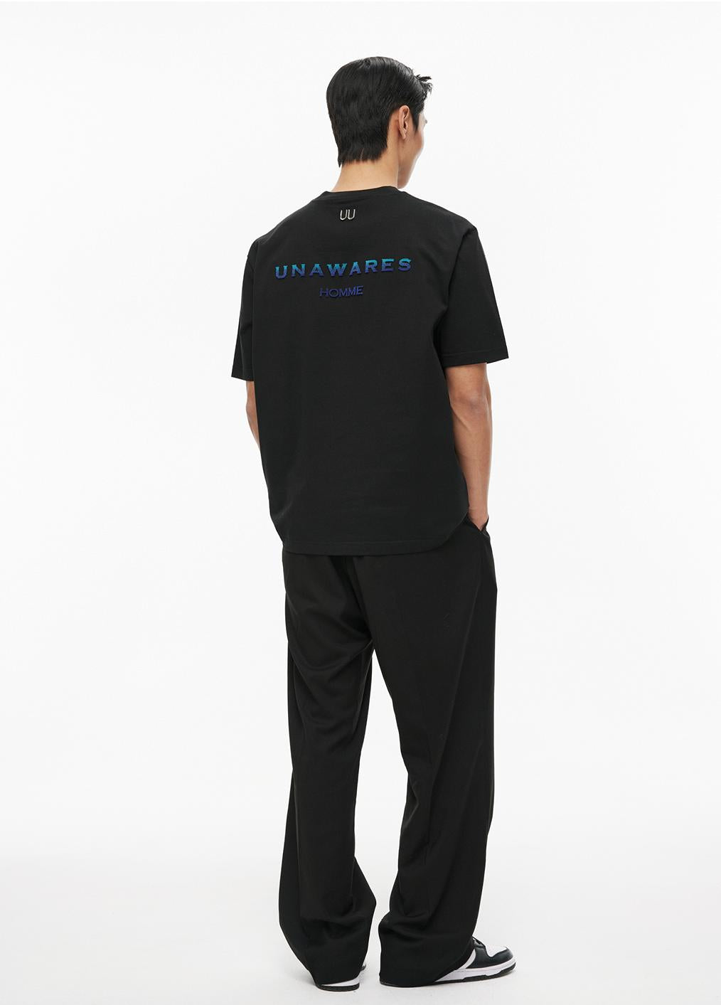Embroidered Gradient Logo T-shirt - CHINASQUAD