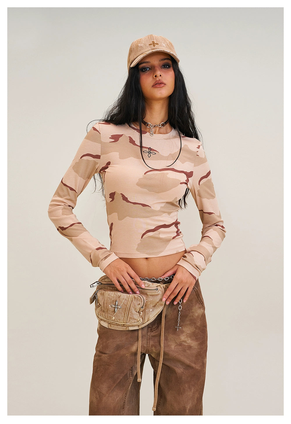 RAGE Washed Mirage Stitch Cross Emblem Edition Utility Cap - CHINASQUAD