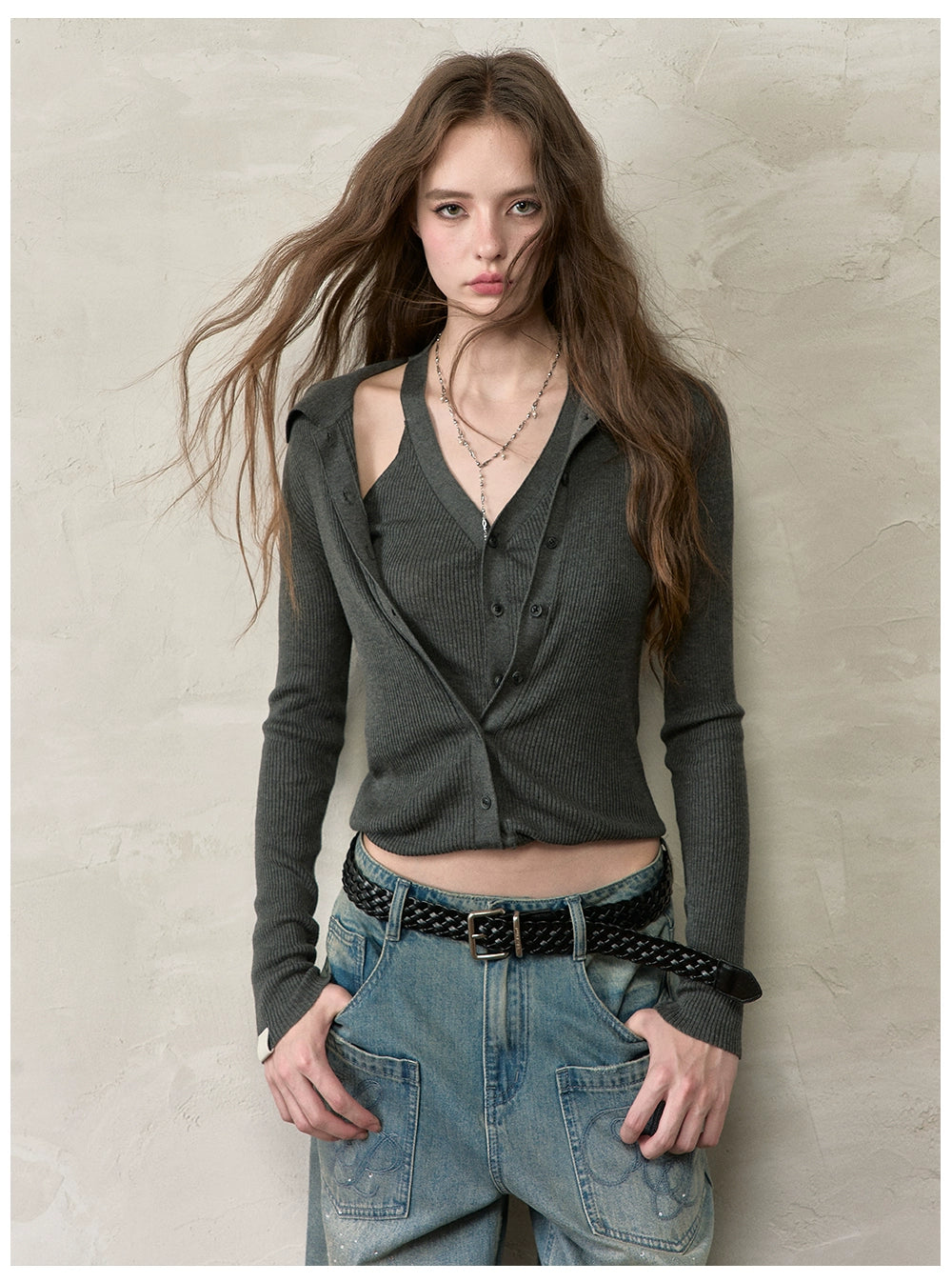 Black Woven Logo Belt - CHINASQUAD