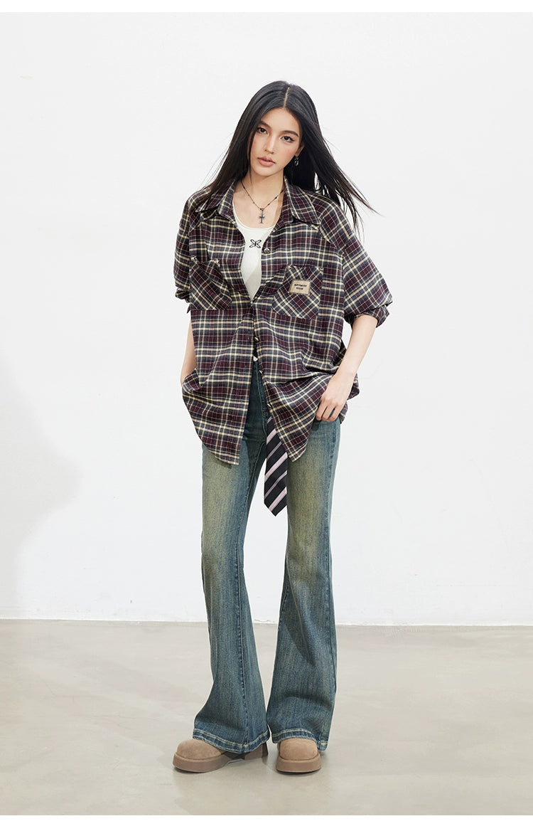 Maillard Flared Jeans - CHINASQUAD