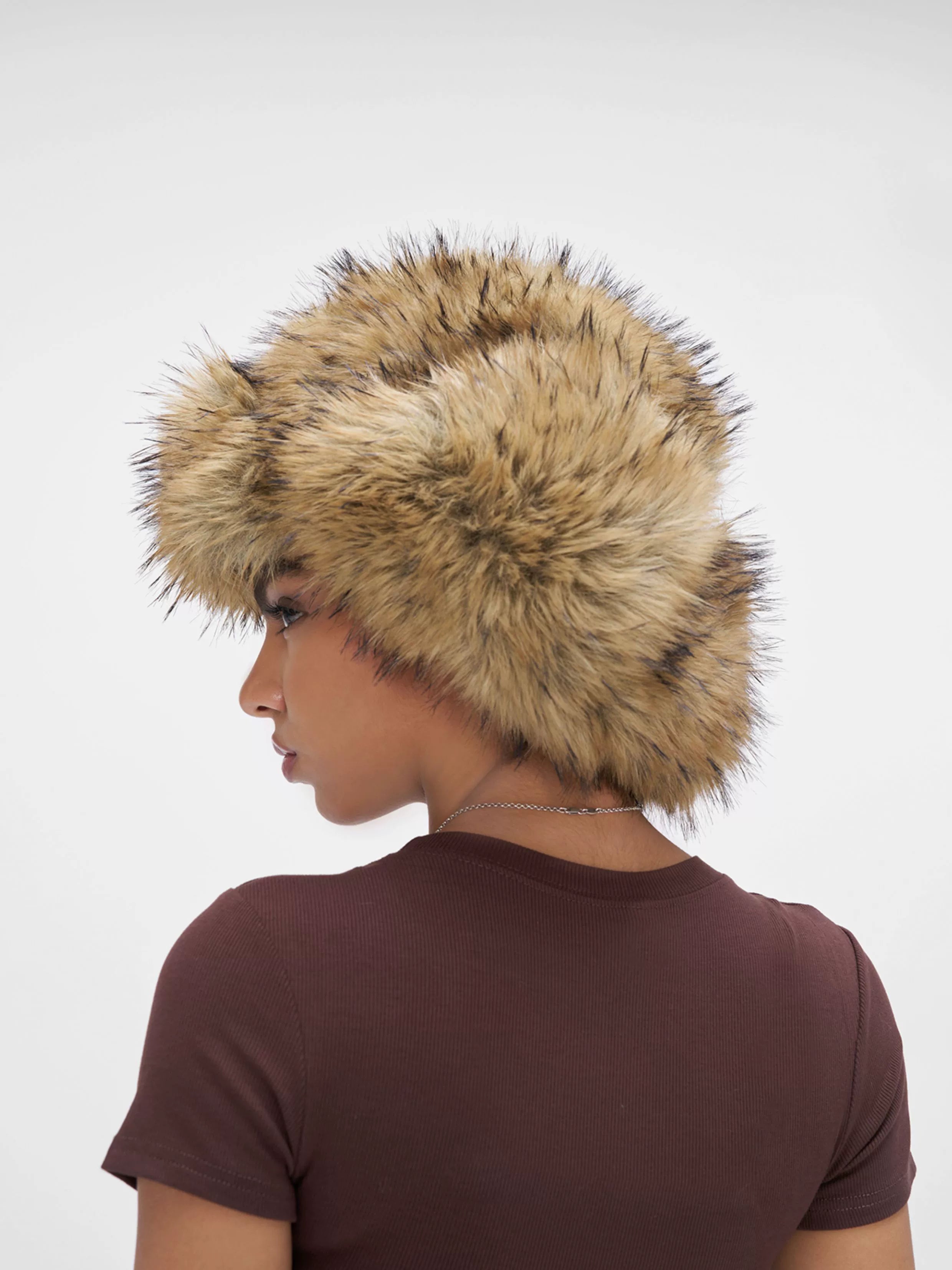 Fur Ushanka Ear-Flap Winter Hat
