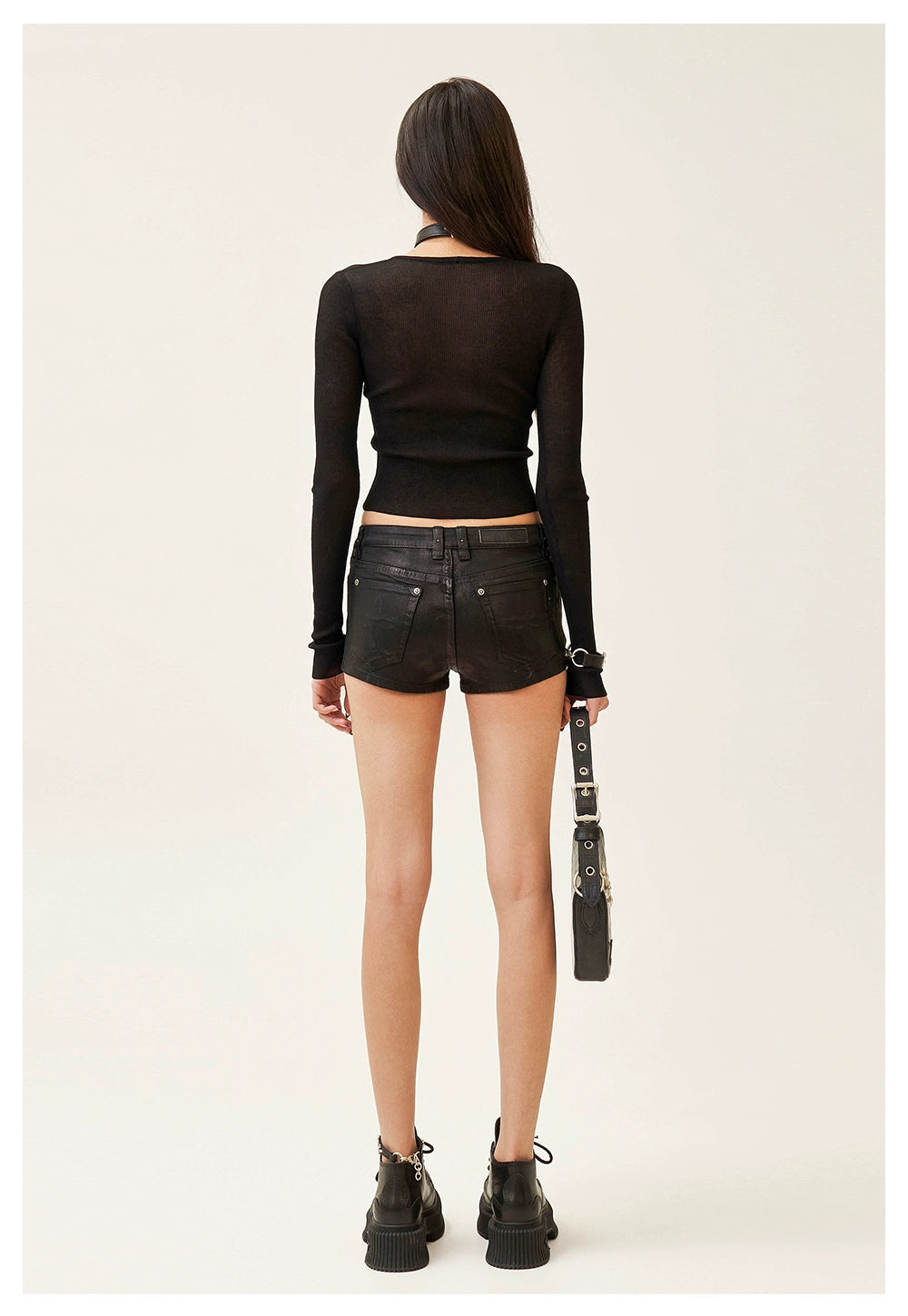 Compass Cross-fitted Knitted Sweater - CHINASQUAD