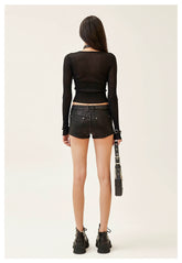 Compass Cross-fitted Knitted Sweater - CHINASQUAD
