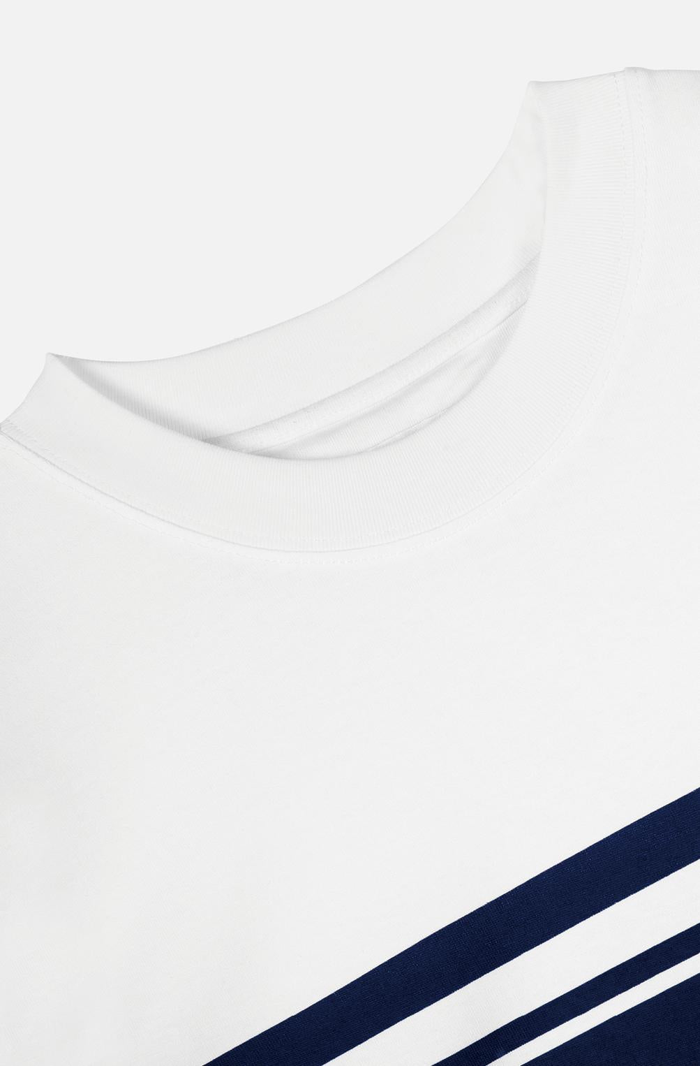 Striped Loose T-shirt - CHINASQUAD