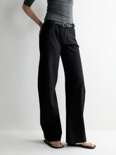 Cross-Design Low-Waisted Casual Pants - CHINASQUAD