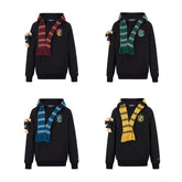 Harry Potter House Scarf Hoodie - CHINASQUAD