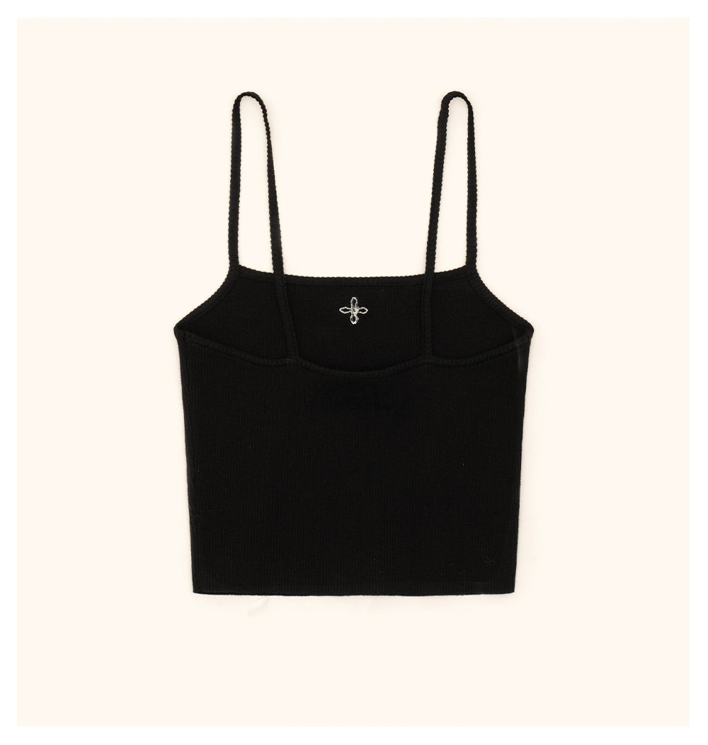 Compass Cruciferous Knitted Tank Top - CHINASQUAD