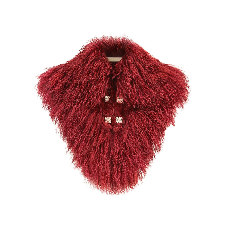 Vela Shearling & Rex Rabbit Reversible Fur Vest - CHINASQUAD