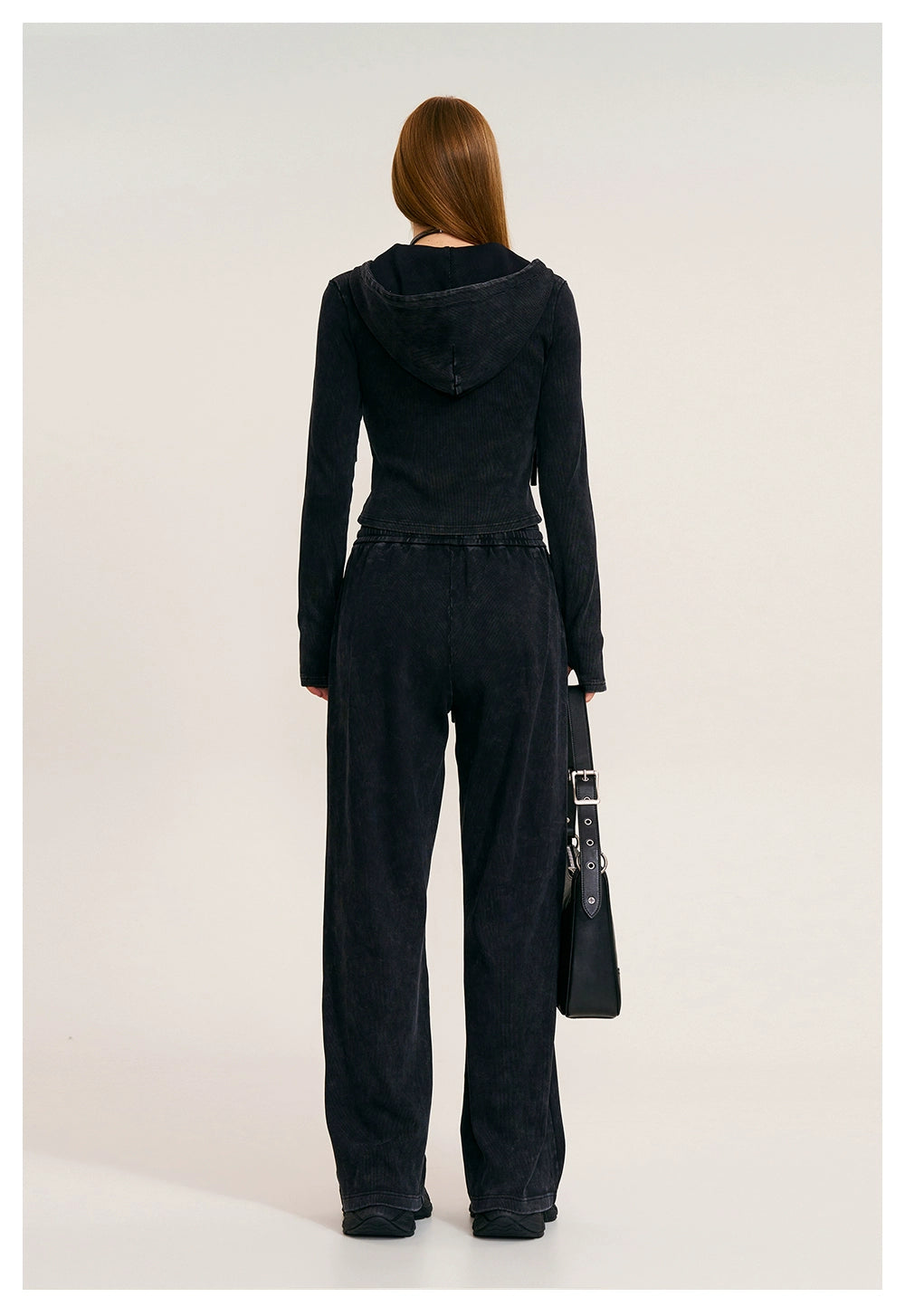 Wild Vintage Zip-up Cropped Hoodie - CHINASQUAD