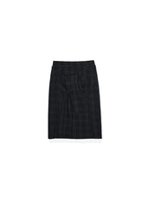 Contrast Plaid Knot Wrap Skirt - CHINASQUAD