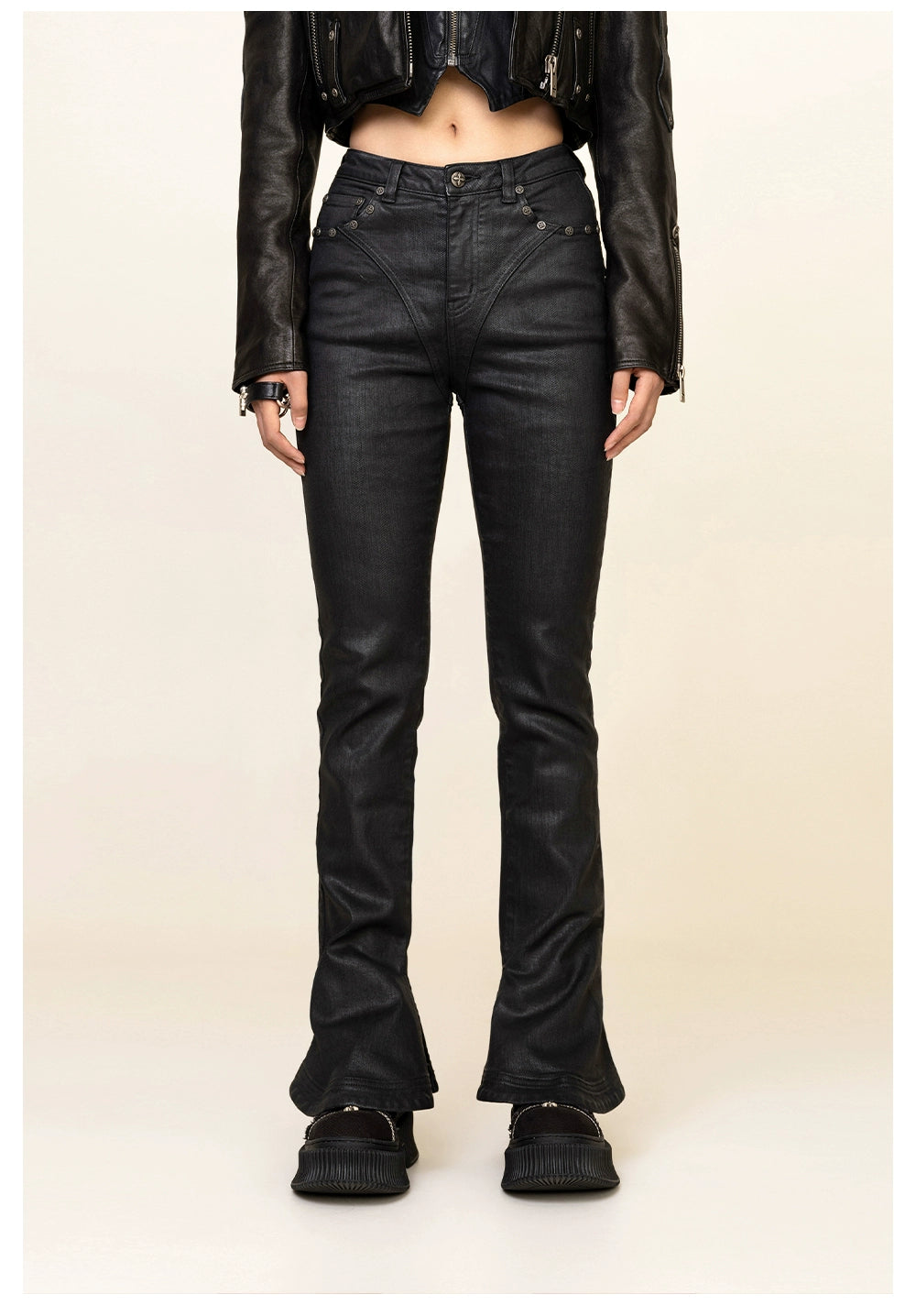 Wild World Mustang Waxed Jeans - CHINASQUAD