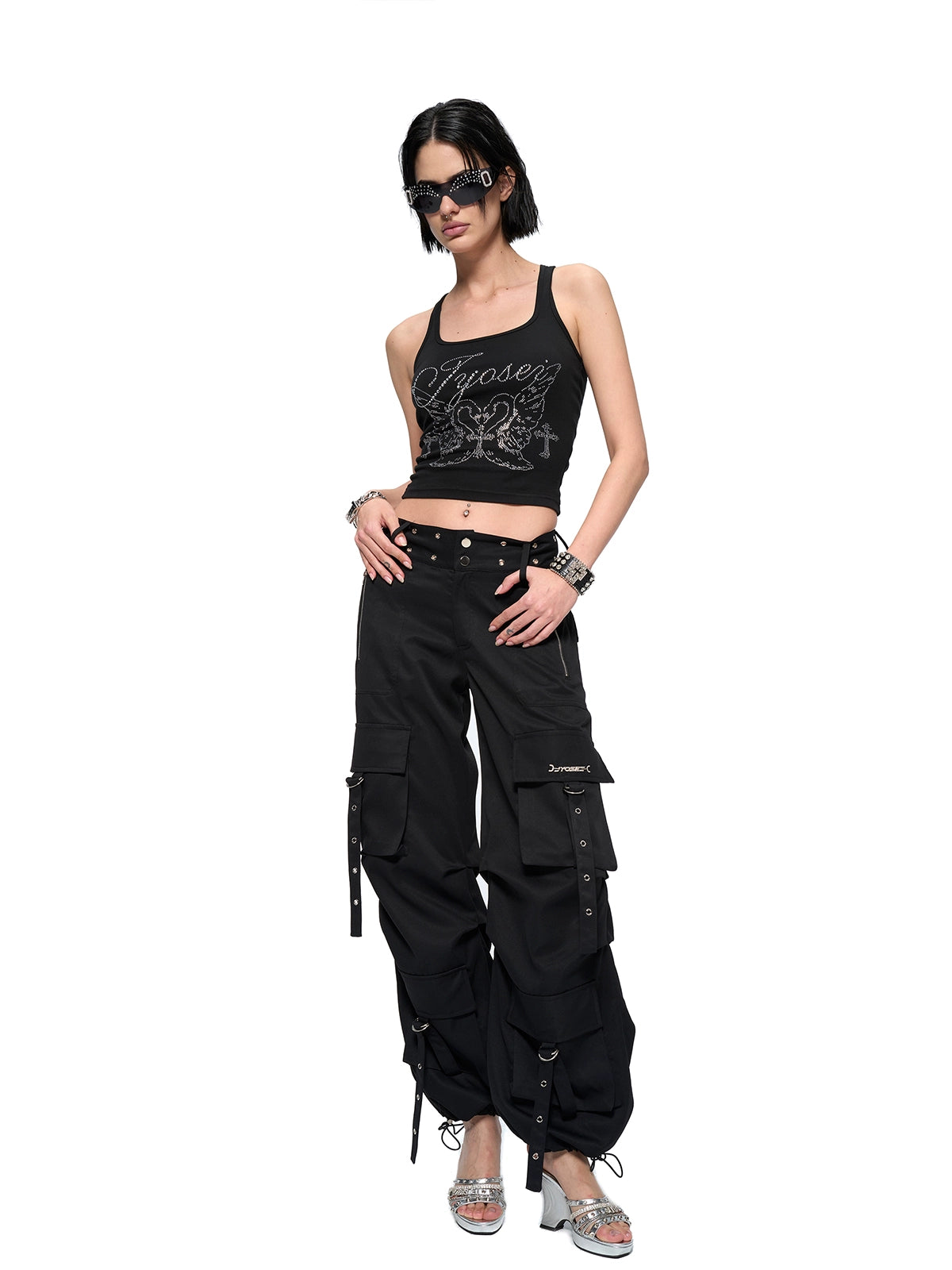 Y2K Low-Waist Cargo Pants