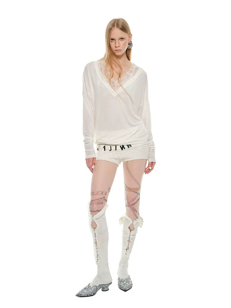 Skin-friendly Printed Pattern Stockings - CHINASQUAD