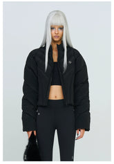 Black & Gray Hurricane Down Jacket - CHINASQUAD