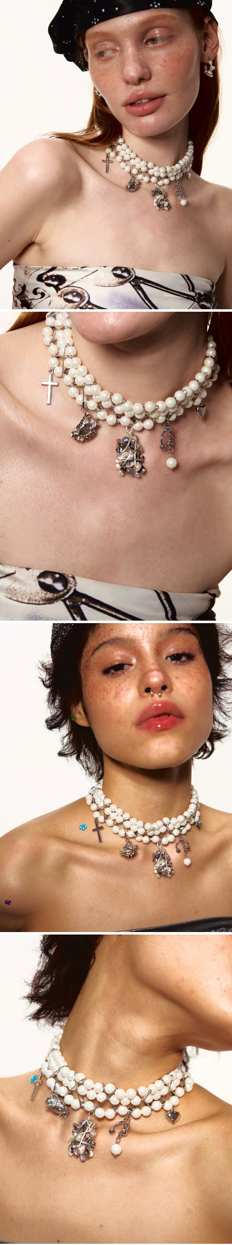 Spercial-shaped Baroque Pearl Collar - CHINASQUAD