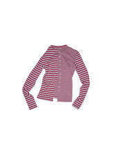 Reversible Striped Cardigan & Pants Set - CHINASQUAD