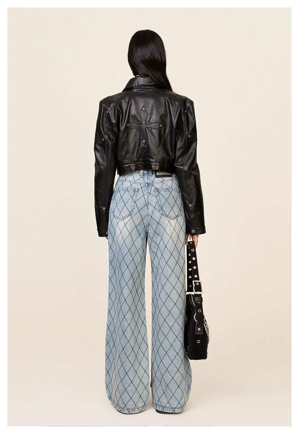 Wild World Wild Fence Wide Leg Jeans - CHINASQUAD